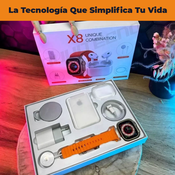 Combo Smartwatch X8 Ultra ✅